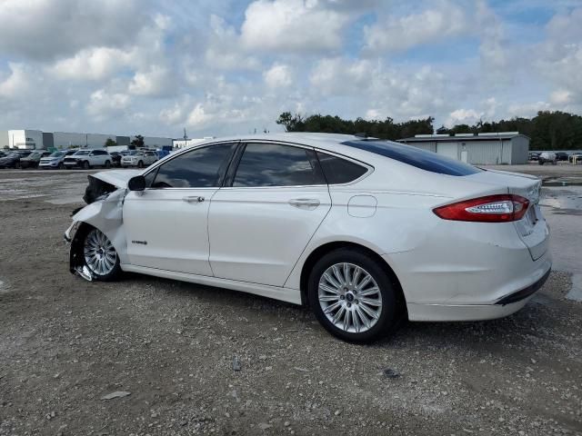 2013 Ford Fusion SE Hybrid