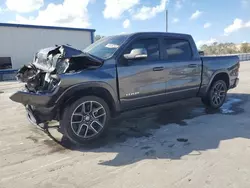 Dodge salvage cars for sale: 2019 Dodge 1500 Laramie