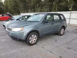 Salvage cars for sale at Austell, GA auction: 2009 Subaru Forester 2.5X