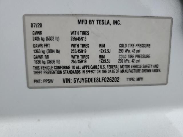 2020 Tesla Model Y