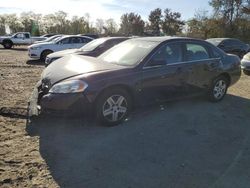 Salvage cars for sale at Baltimore, MD auction: 2008 Chevrolet Impala LS