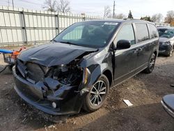 Salvage cars for sale at Lansing, MI auction: 2018 Dodge Grand Caravan GT