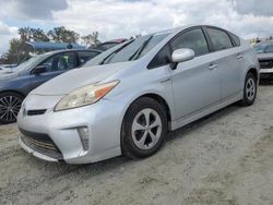 Salvage cars for sale at Spartanburg, SC auction: 2013 Toyota Prius