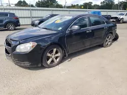 Chevrolet salvage cars for sale: 2012 Chevrolet Malibu 1LT