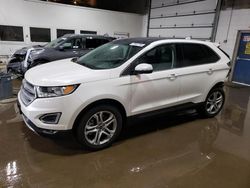 Salvage cars for sale from Copart Blaine, MN: 2016 Ford Edge Titanium