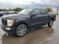 Ford salvage cars for sale: 2022 Ford F150 Supercrew