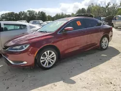 Chrysler 200 Vehiculos salvage en venta: 2017 Chrysler 200 Limited