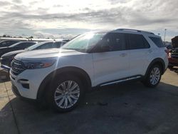 Salvage cars for sale at Riverview, FL auction: 2022 Ford Explorer Limited