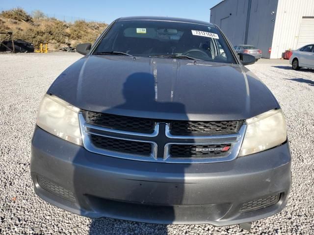 2012 Dodge Avenger SE