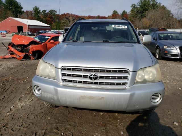 2002 Toyota Highlander Limited