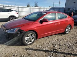 Salvage cars for sale at Appleton, WI auction: 2019 Hyundai Elantra SEL