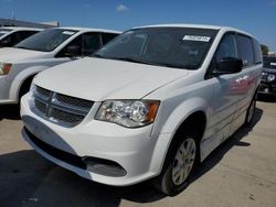 Dodge salvage cars for sale: 2017 Dodge Grand Caravan SE