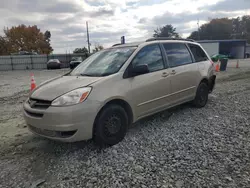 Toyota Sienna ce salvage cars for sale: 2004 Toyota Sienna CE