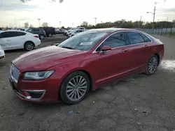 Vehiculos salvage en venta de Copart Indianapolis, IN: 2017 Lincoln MKZ Select