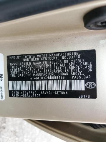 2011 Toyota Camry Base