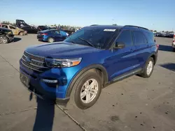 Ford Explorer xlt salvage cars for sale: 2021 Ford Explorer XLT