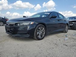 Honda salvage cars for sale: 2019 Honda Accord LX