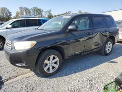 Toyota salvage cars for sale: 2010 Toyota Highlander