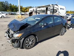 Honda salvage cars for sale: 2012 Honda Civic LX