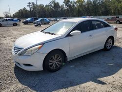 Salvage cars for sale at Savannah, GA auction: 2012 Hyundai Sonata GLS