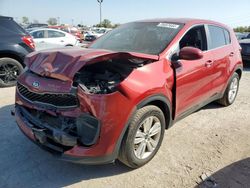 Salvage cars for sale at Indianapolis, IN auction: 2019 KIA Sportage LX