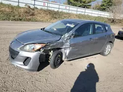 Salvage cars for sale at Davison, MI auction: 2012 Mazda 3 I