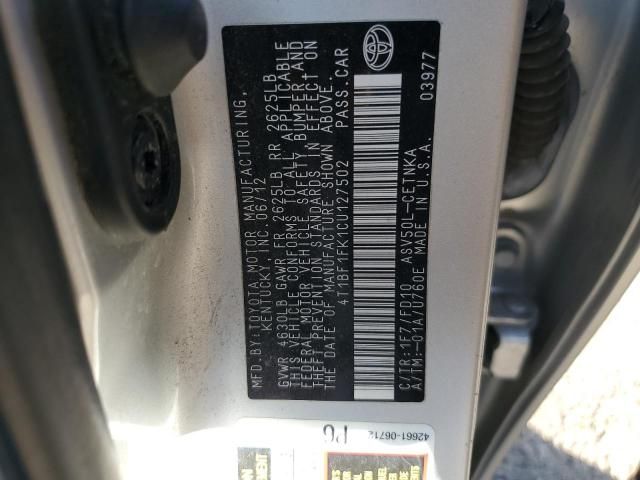 2012 Toyota Camry Base