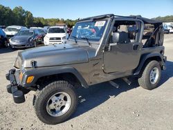 Salvage cars for sale at Mocksville, NC auction: 2004 Jeep Wrangler / TJ Sport