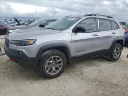 Jeep Cherokee Vehiculos salvage en venta: 2022 Jeep Cherokee Trailhawk