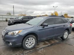 Salvage cars for sale at Littleton, CO auction: 2016 Subaru Outback 2.5I Premium