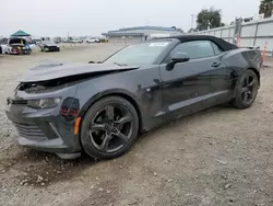 Carros salvage sin ofertas aún a la venta en subasta: 2017 Chevrolet Camaro LT