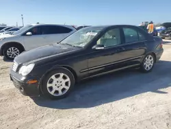 Salvage cars for sale at Arcadia, FL auction: 2006 Mercedes-Benz C 280 4matic