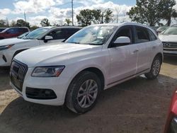 Salvage cars for sale at Riverview, FL auction: 2016 Audi Q5 Premium