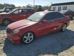 Mercedes-Benz salvage cars for sale: 2011 Mercedes-Benz C300