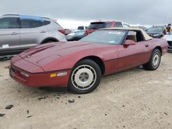 Salvage cars for sale at Arcadia, FL auction: 1987 Chevrolet Corvette