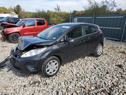 Salvage cars for sale at Candia, NH auction: 2013 Ford Fiesta SE