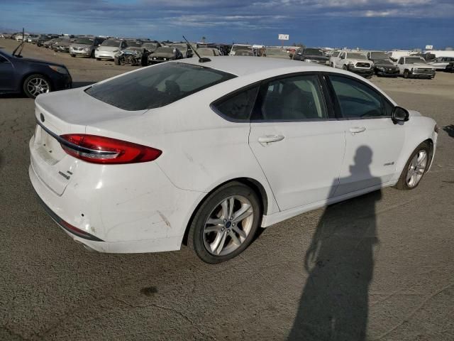 2018 Ford Fusion SE Hybrid