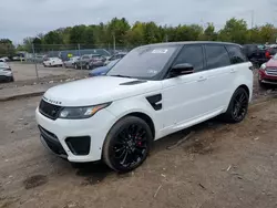 Land Rover salvage cars for sale: 2017 Land Rover Range Rover Sport HSE