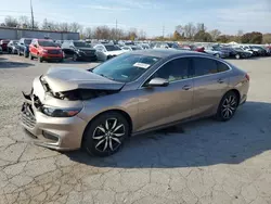 Chevrolet Vehiculos salvage en venta: 2018 Chevrolet Malibu LT