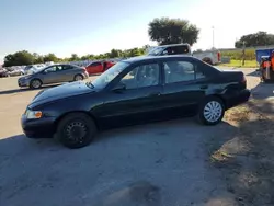 Toyota Corolla Vehiculos salvage en venta: 1999 Toyota Corolla VE