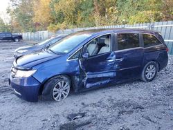 Salvage cars for sale at Candia, NH auction: 2016 Honda Odyssey SE