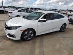 Honda salvage cars for sale: 2020 Honda Civic LX