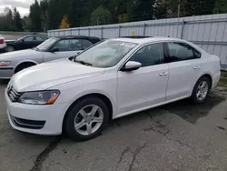 Volkswagen salvage cars for sale: 2012 Volkswagen Passat SE