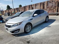 Salvage cars for sale at Wilmington, CA auction: 2012 KIA Optima LX