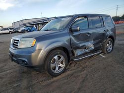 Carros salvage a la venta en subasta: 2013 Honda Pilot EX