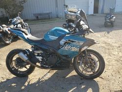 Salvage motorcycles for sale at Grenada, MS auction: 2021 Kawasaki EX400