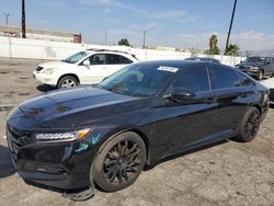 Salvage Cars with No Bids Yet For Sale at auction: 2018 Honda Accord Touring