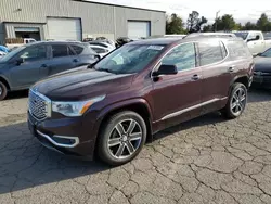 Chevrolet Acadia salvage cars for sale: 2017 Chevrolet 2017 GMC Acadia Denali