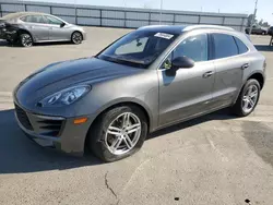 Salvage cars for sale at Fresno, CA auction: 2016 Porsche Macan S