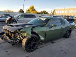 Salvage cars for sale at Littleton, CO auction: 2022 Dodge Challenger SXT